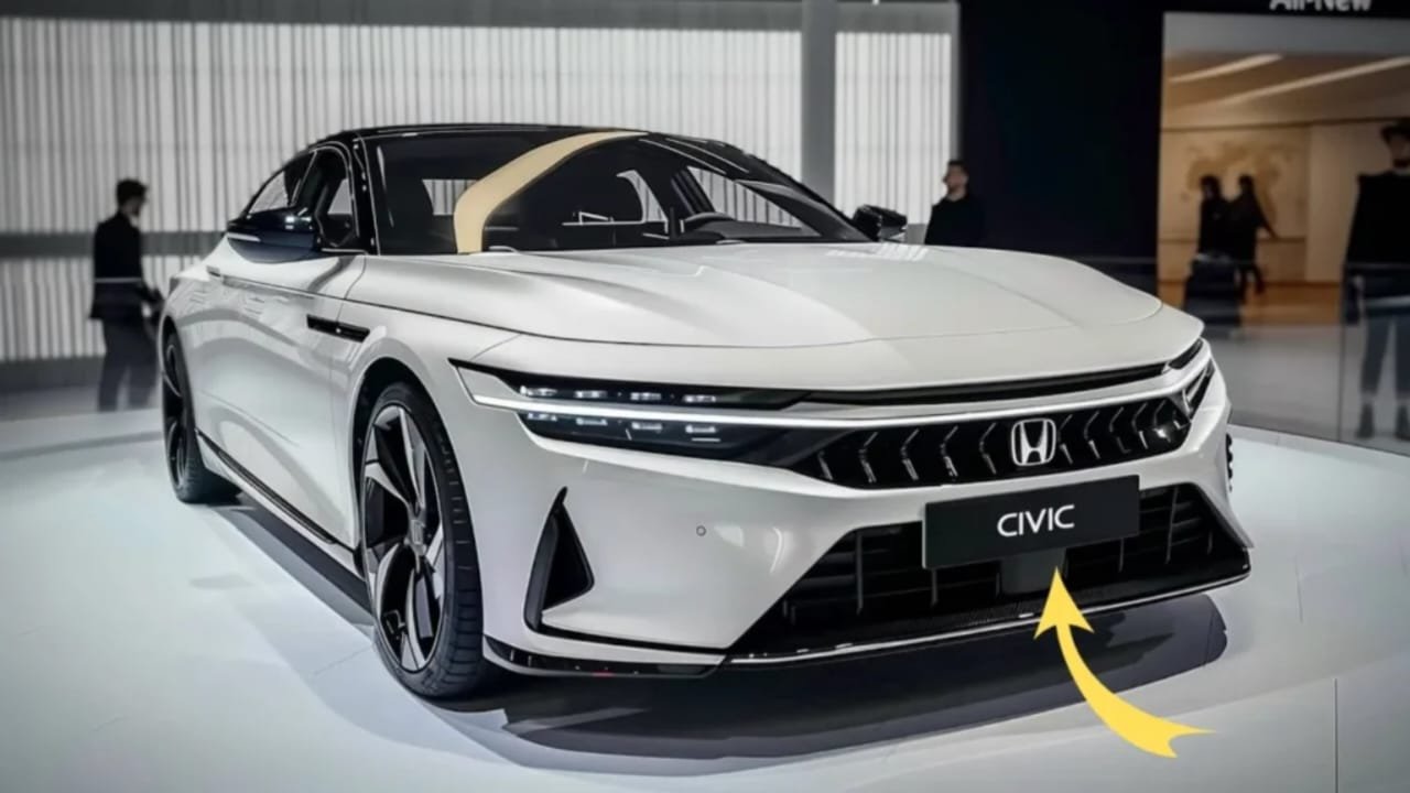 Honda Civic 2025 Facelift Arrives: Updated Grille, LED Headlamps, Premium Cabin & Series-Parallel Hybrid Tech