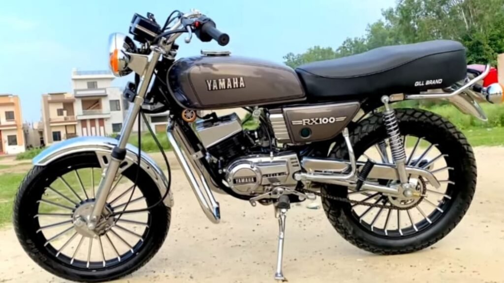  “Yamaha RX100 – Classic Power, Style, and Performance Unmatched & 90 km/l Mileage Power"