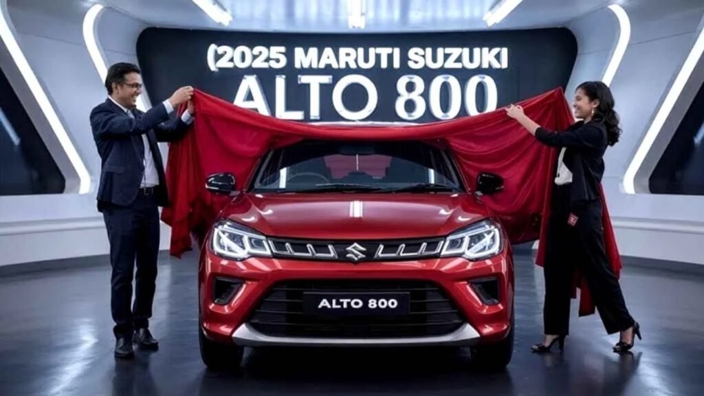 Maruti Alto 800 – New Bold Look, 31.59 km/l Mileage & Budget-Friendly Price