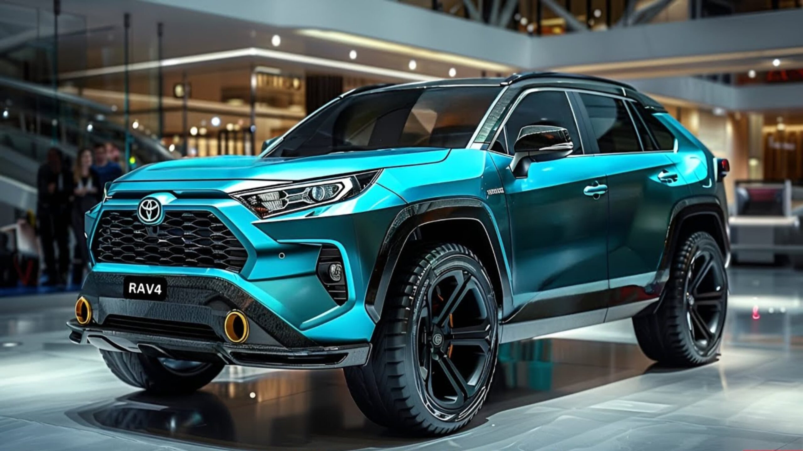 Toyota RAV4 2025: 219hp Hybrid Engine, 18-Inch Alloys, Touch Display & Top-End Safety Suite