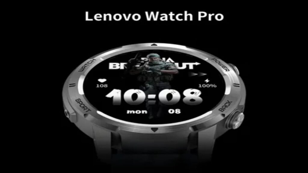 Lenovo Launches New Affordable Smartwatch with Up to 20 Days of Battery Life — Just ₹999!