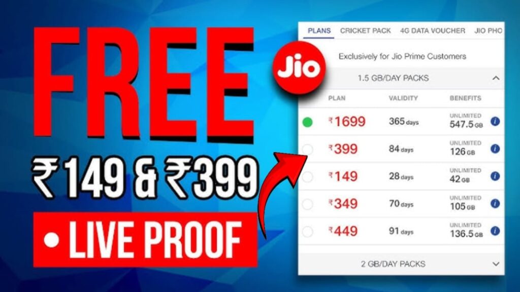 Jio New 90-Day Pack Recharge at Just ₹399 – Enjoy Everything Unlimited for 3 Months!
